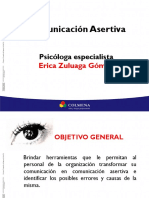 COMUNICACIÓN ASERTIVA