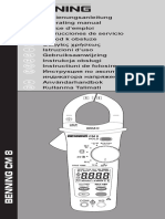 Benning cm8 Manual PDF