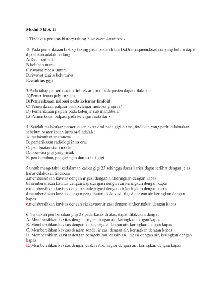 Modul 3 Blok 15 | PDF | Kajian Bahasa Asing | Sains & Matematika