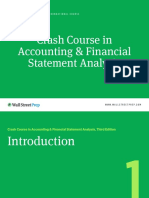 Crash Course in Accounting & Financial Statement Analysis