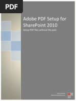 Download Adobe PDF Setup for SharePoint 2010 by Dave Coleman SN37429766 doc pdf