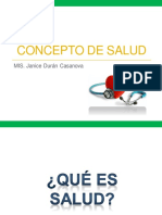 Concepto de Salud