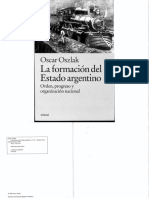 Oszlak, O.-La Formacion Del Estado Argentino PDF