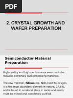 Crystal Growth and Wafer Preparation