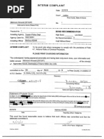 Interim complaint on shooting at Arizona DES