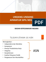 Bahan Sosialisasi UU ASN