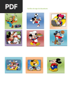 Cartões Do Jogo Da Descoberta