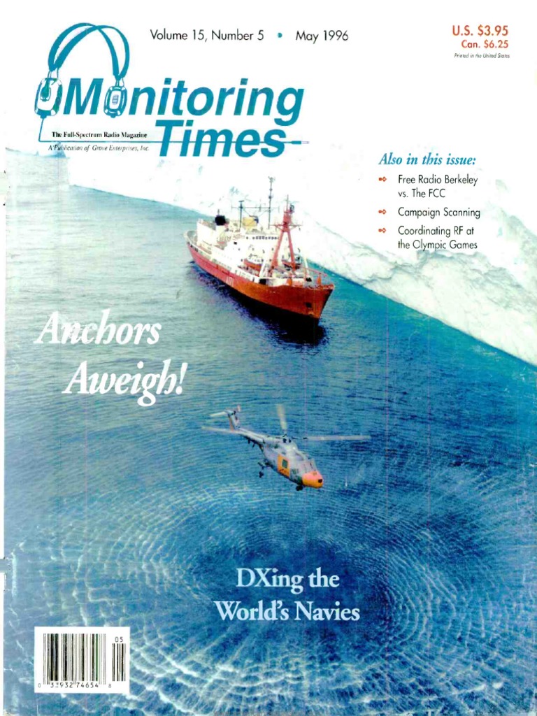 Monitoring-Times Magazine May 1996 PDF Radio Very High Frequency image pic