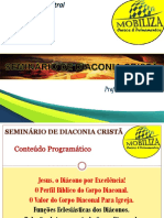 Seminário de Diaconia Cristã. Parte 01