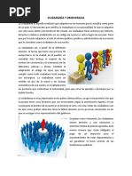 Ciudadanía y Democracia