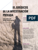 Aspectos Jurídicos de La Investigación Privada