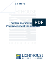 Particle Monitoring in Pharmaceutical Cleanrooms