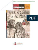 Amor A Cuatro Estaciones El Diario de Una Ilusion Spanish Edition PDF Download