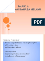 Falsafah Bahasa Melayu