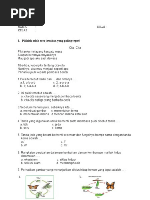 Soal Uts Sem 2