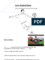 Soccer Guided Notes