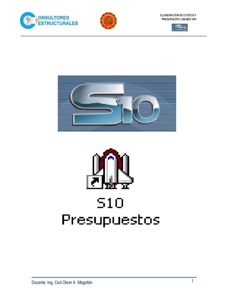 Curso S10: Costos y Presupuestos | PDF | Presupuesto | Informática
