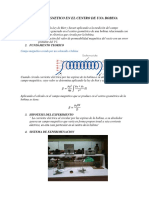 CAMPO MAGNETICO EN EL CENTRO DE UNA BOBINA