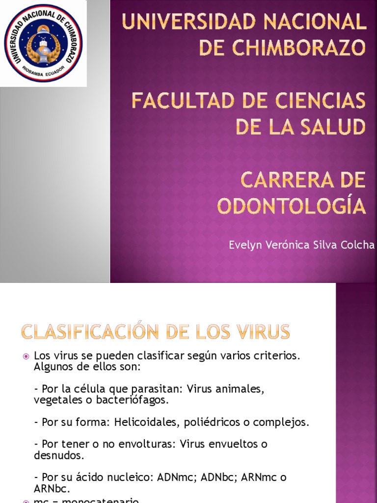 Clasificacion de Los Virus | PDF | Virus | Biotecnología