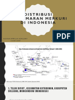 Distribusi Pencemaran Merkuri Di Indonesia