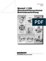 Modell 1199 Druckmittlersysteme Betriebsanleitung: 00809-0105-4002 Deutsch Rev. AA