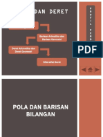 Barisan Dan Deret Kelas IX