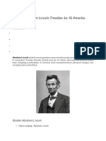 Biografi Abraham Lincoln