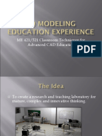 ME 421/521 Classroom Techniques For Advanced CAD Education