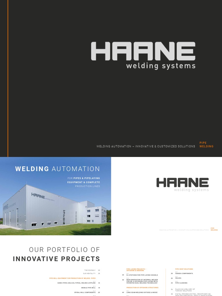 04 Haane Pipe Welding English PDF Welding Construction