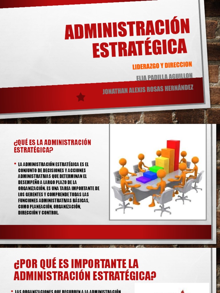 Administracion Estrategica | PDF