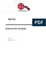 Film Industry Business Plan Template