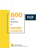600-Word Dictionary of Management Accounting PDF
