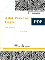 Adat Kerja Gayo