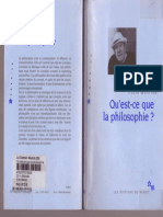 Gilles Deleuze Felix Guattari Qu Est Ce Que La Philosophie 1991 Les Editions de Minuit