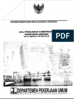 Ahli Pengawas Konstruksi Bangunan Gedung