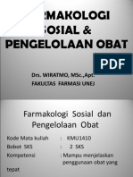 Farmakologi Sosial & Pengelolaan Obat FKM