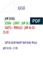 Jam Kasir