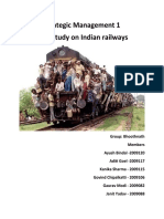 Strategic Management 1 Case Study On Indian Railways