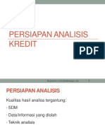 Persiapan Analisis Kredit PDF
