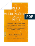 El Multilingüismo en El Perú