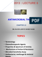 Sbs2013 Microbiology - Lecture 8 (Chapter 13)