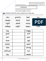 Antonyms PDF