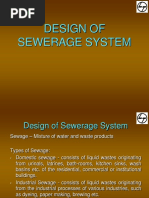 Design of Sewerage System