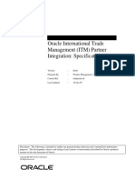 Oracle Itm Partner Specs PDF