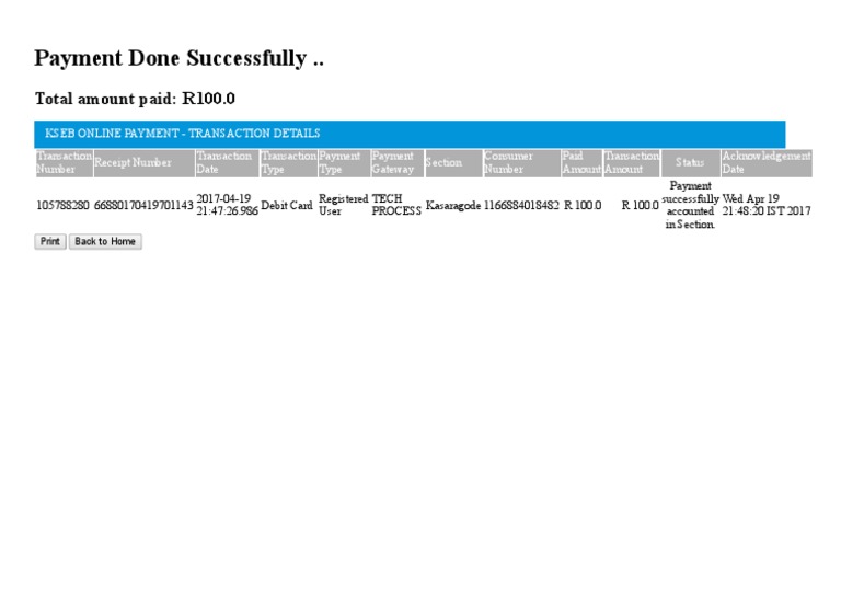 Powered By Techprocess Payment Services Ltd Payment Gateway 1 Pdf
