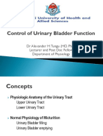 Control of Urinary Bladder Function
