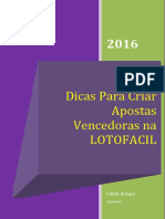 Dicas para Criar Apostas Vencedoras Na LOTOFACIL 1 1