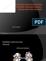 7 Penggunaan Kepustakaan Dari Internet Dan Multimedia PDF