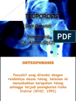 OSTEOPOROSIS (Sovy Sultanah - 1102007266)