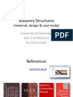 Masonry Structures: (Material, Design & Case Study)